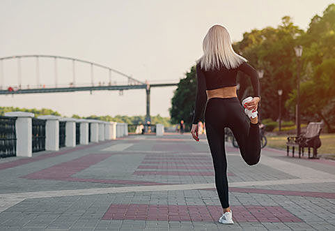 Lighting the office by walking