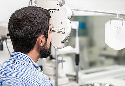 Could an eye test be used to diagnosed Alzheimers
