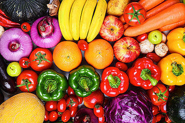 Cataracts and colourful fruit