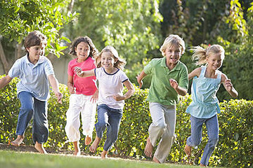 Do children who play outdoors have healthier eyes