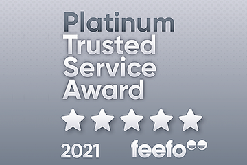 Serious Readers win Feefo Platinum Trusted Service Award 2021