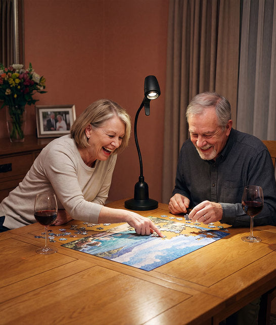 Couple jigsaw puzzle - HD Original table light